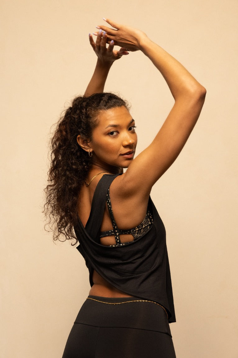 PURA VIDA TOP - BLACK