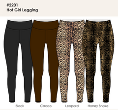 HOT GIRL LEGGING - LEOPARD