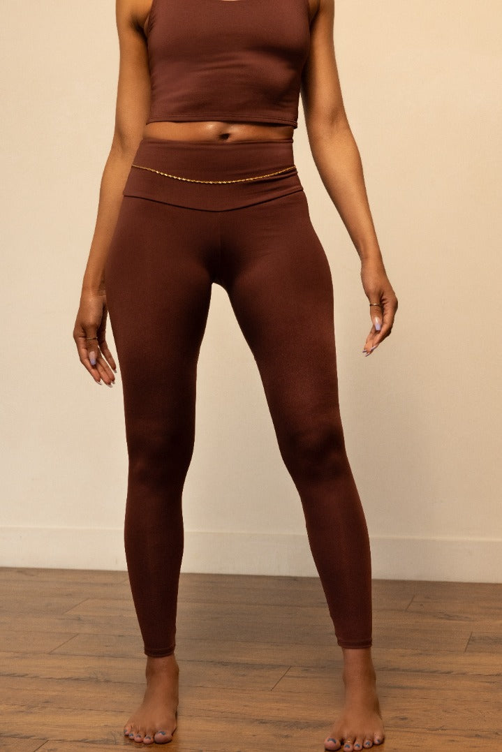 HOT GIRL LEGGING - CACAO