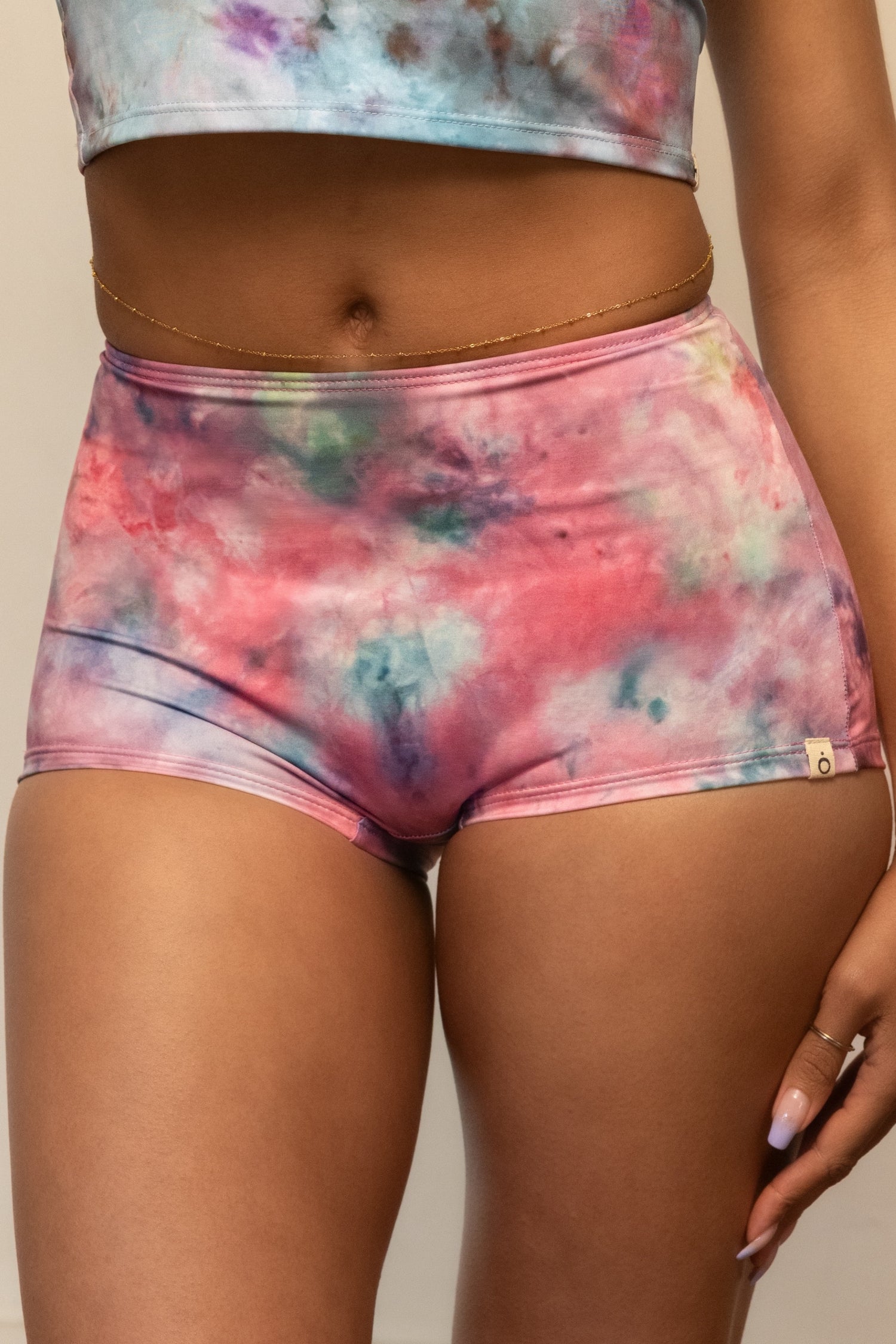 BOOTY SHORT - ROSE WASH