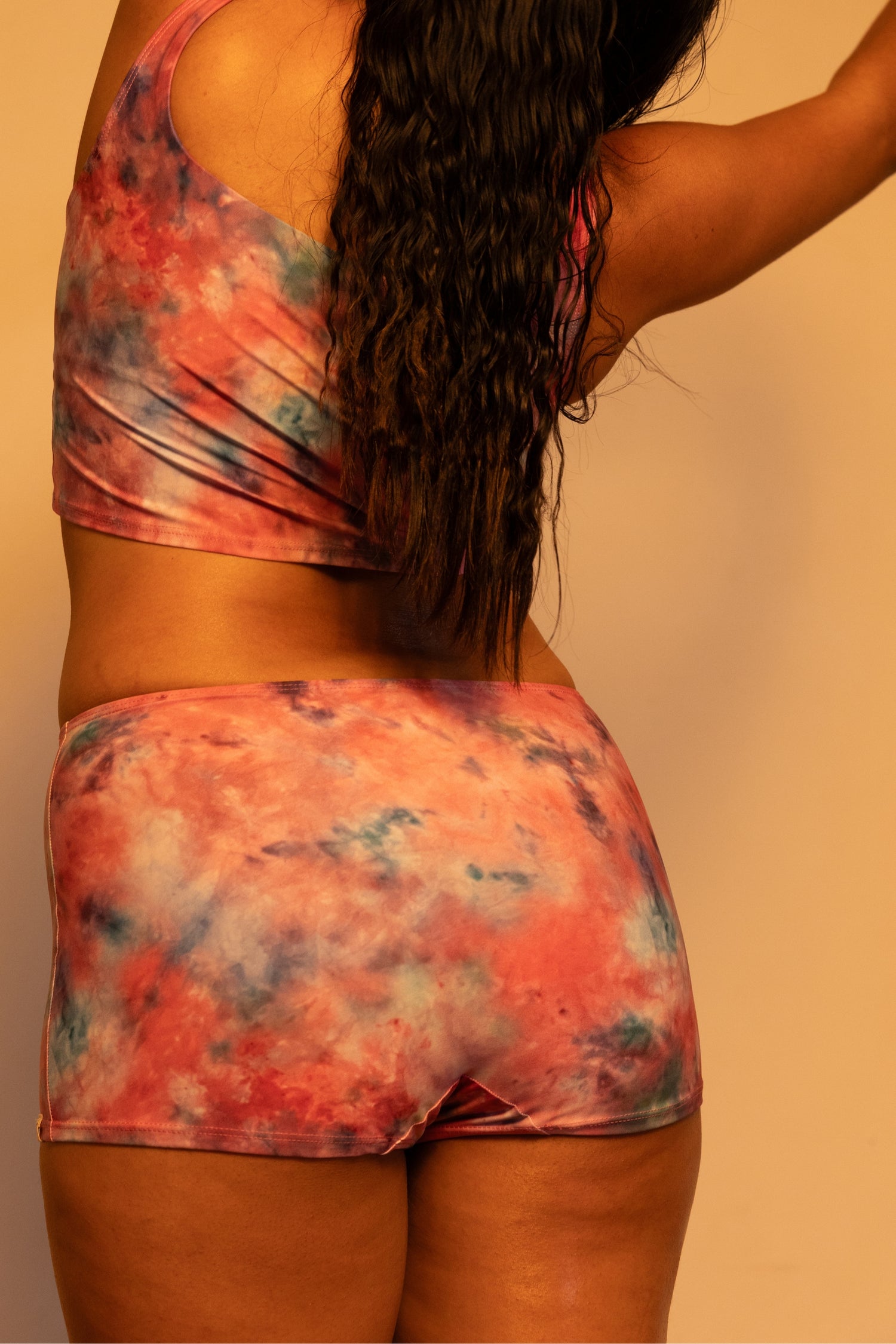 BOOTY SHORT - ROSE WASH