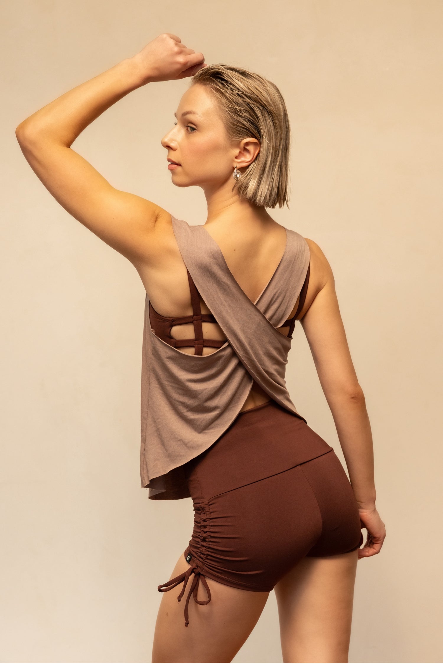 PURA VIDA TOP - TOFFEE
