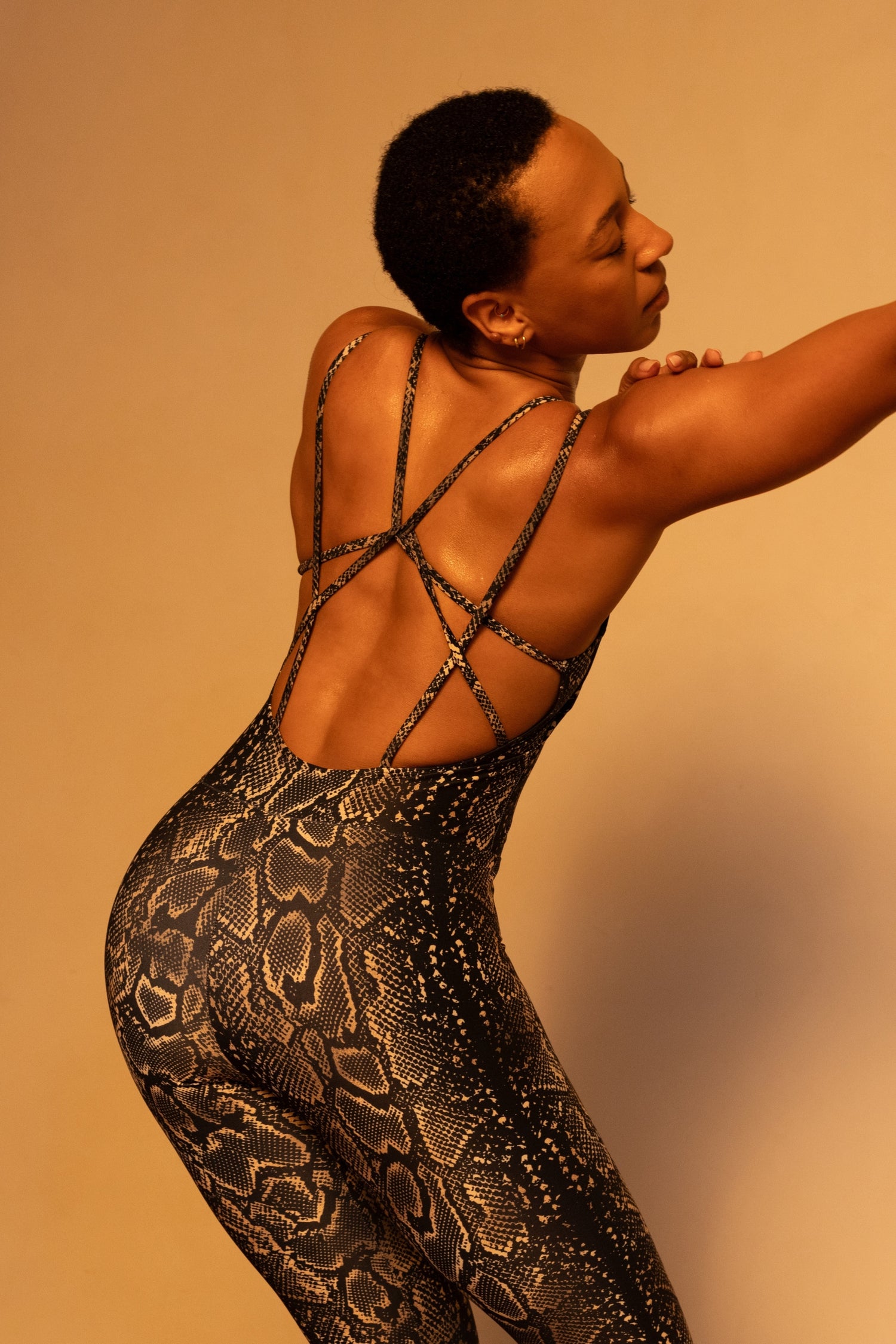 WARRIOR BODYSUIT - HONEY SNAKE