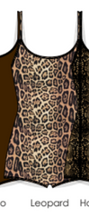 SHORTIE LEOTARD OG - LEOPARD