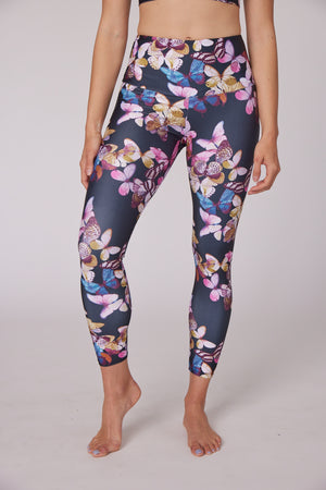 High Rise Legging - Mariposa